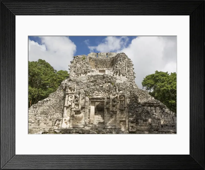 Framed Print : Structure XX, Mayan Ruins, Chicanna Archaeological Zone, Campeche State, Mexico, North America Framed Print : Structure XX, Mayan Ruins, Chicanna Archaeological Zone, Campeche State, Mexico, North America
