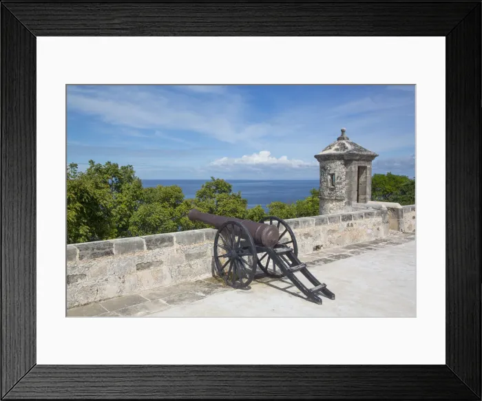 Framed Print : Cannon, Fort San Jose, Campeche, State of Campeche, Mexico, North America Framed Print : Cannon, Fort San Jose, Campeche, State of Campeche, Mexico, North America