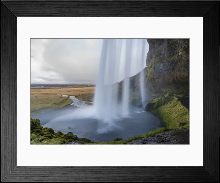 Framed Print : Seljalandsfoss waterfall, Iceland, Polar Regions Framed Print : Seljalandsfoss waterfall, Iceland, Polar Regions