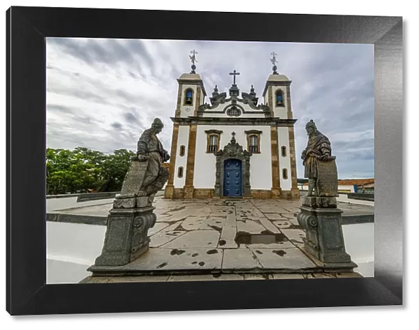 Sanctuary of Bom Jesus de Matosinhos, UNESCO World Heritage Site, Congonhas, Minas Gerais, Brazil, South America