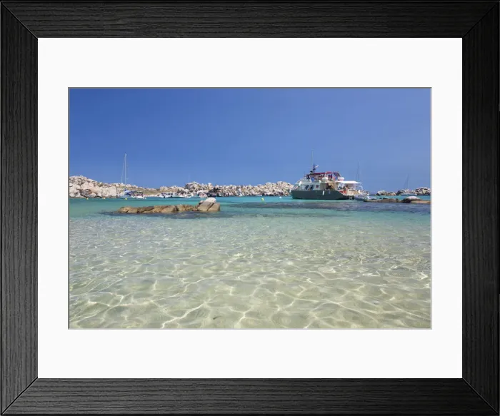 Framed Print : View across the shallow turquoise waters of Cala Lazarina, Lavezzu, Lavezzi Islands, Bonifacio, Corse-du-Sud, Corsica, France, Mediterranean, Europe Framed Print : View across the shallow turquoise waters of Cala Lazarina, Lavezzu, Lavezzi Islands, Bonifacio, Corse-du-Sud, Corsica, France, Mediterranean, Europe