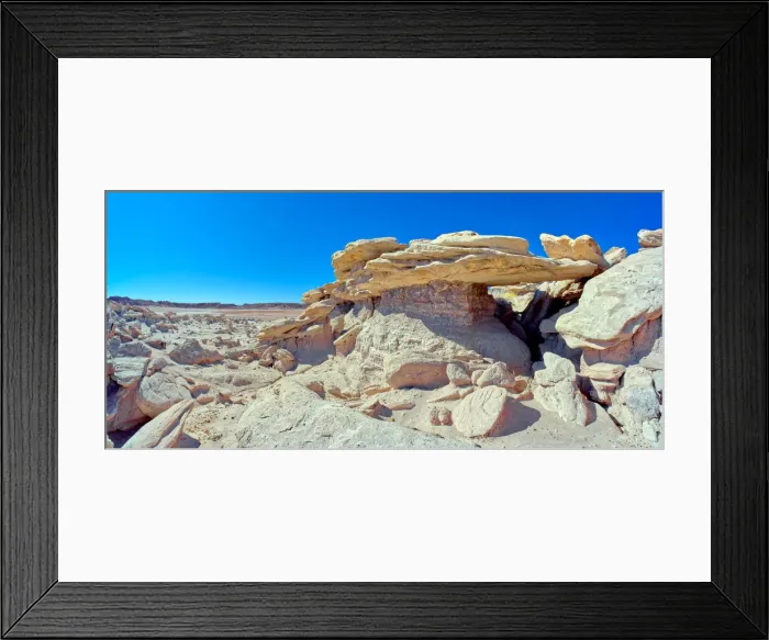 Framed Print : A rock bridge in Devils Playground where Trolls could hide, Petrified Forest National Park, Arizona, United States of America, North America Framed Print : A rock bridge in Devils Playground where Trolls could hide, Petrified Forest National Park, Arizona, United States of America, North America