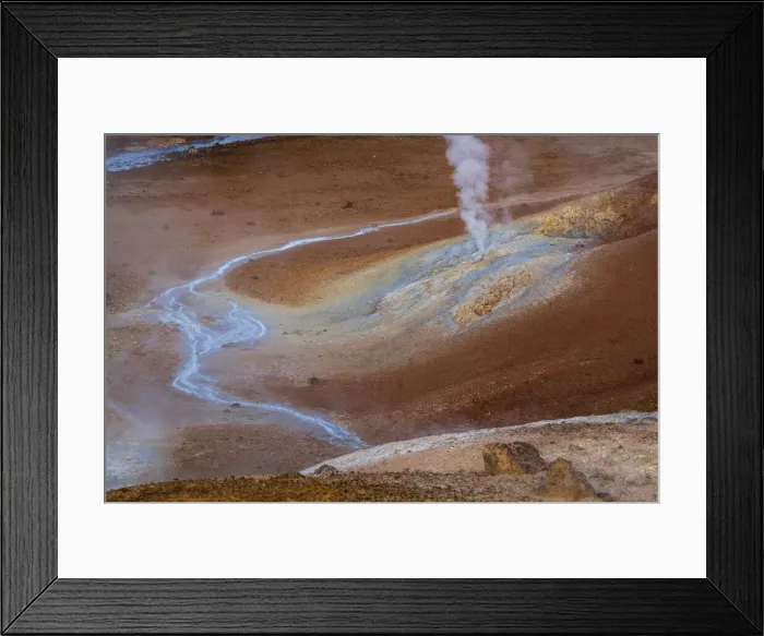 Framed Print : Seltun geothermal area, Krysuvik, Reykjanes peninsula, Iceland, Polar Regions Framed Print : Seltun geothermal area, Krysuvik, Reykjanes peninsula, Iceland, Polar Regions