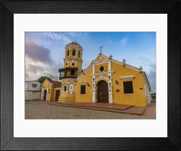 Framed Print : Iglesia De Santa Barbara, Mompox, UNESCO World Heritage Site, Colombia, South America Framed Print : Iglesia De Santa Barbara, Mompox, UNESCO World Heritage Site, Colombia, South America