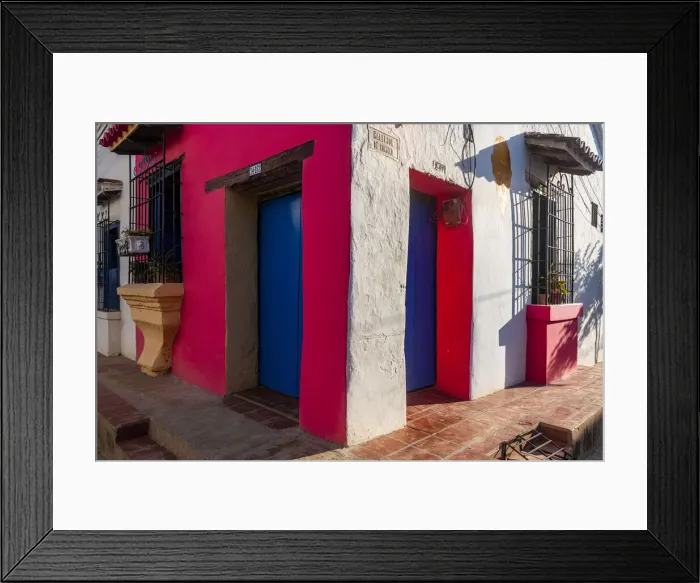 Framed Print : Colourful house, Mompox, UNESCO World Heritage Site, Colombia, South America Framed Print : Colourful house, Mompox, UNESCO World Heritage Site, Colombia, South America