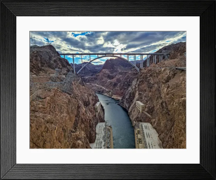 Framed Print : Hoover Dam, Nevada, United States of America, North America Framed Print : Hoover Dam, Nevada, United States of America, North America