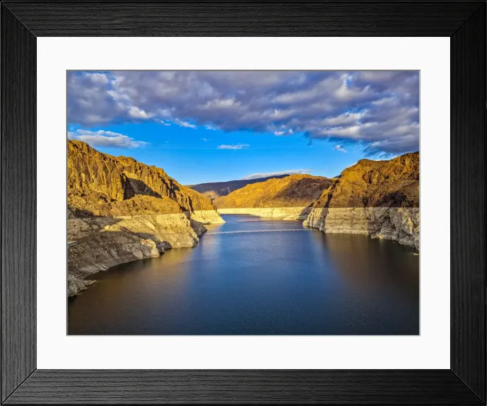 Framed Print : Hoover Dam at sunset, Nevada, United States of America, North America Framed Print : Hoover Dam at sunset, Nevada, United States of America, North America