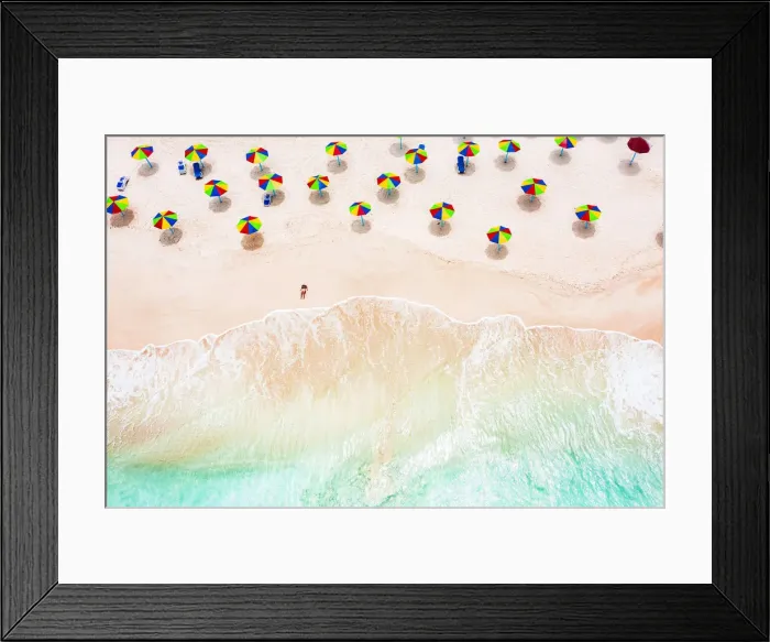 Framed Print : Aerial view of woman sunbathing on a tropical beach, Antigua, West Indies, Caribbean, Central America Framed Print : Aerial view of woman sunbathing on a tropical beach, Antigua, West Indies, Caribbean, Central America