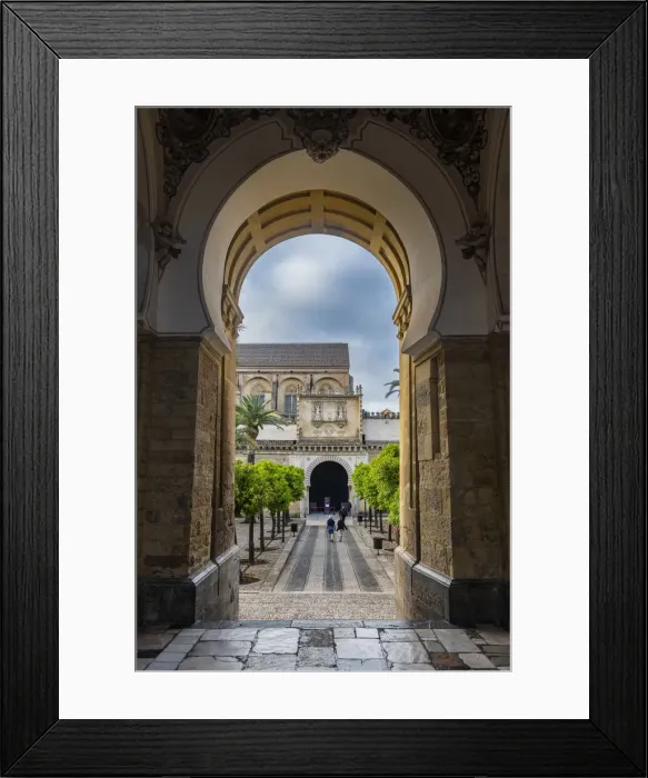 Framed Print : Gate to the Great Mosque (Mezquita) and Cathedral of Cordoba, UNESCO World Heritage Site, Cordoba, Andalusia, Spain, Europe Framed Print : Gate to the Great Mosque (Mezquita) and Cathedral of Cordoba, UNESCO World Heritage Site, Cordoba, Andalusia, Spain, Europe