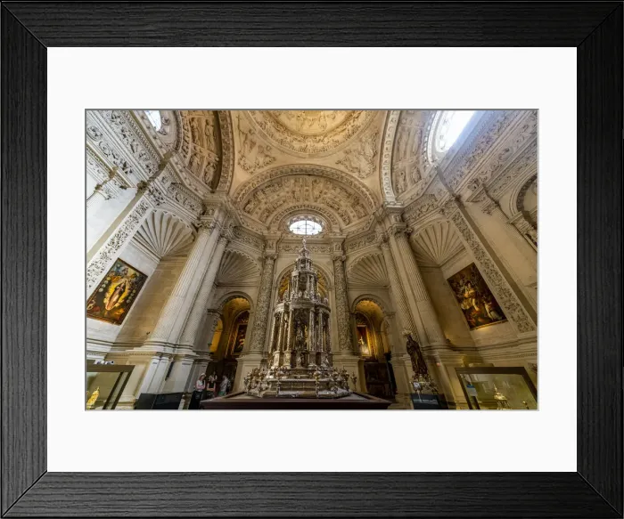Framed Print : Interior of the Cathedral of Seville, UNESCO World Heritage Site, Andalucia, Spain, Europe Framed Print : Interior of the Cathedral of Seville, UNESCO World Heritage Site, Andalucia, Spain, Europe