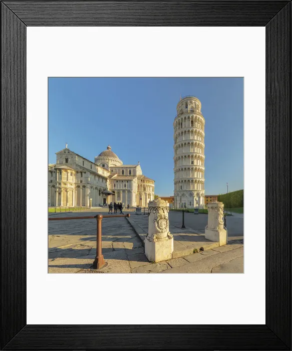 Framed Print : Santa Maria Assunta Cathedral and Leaning Tower of Pisa, Piazza dei Miracoil, UNESCO World Heritage Site, Pisa, Tuscany, Italy, Europe Framed Print : Santa Maria Assunta Cathedral and Leaning Tower of Pisa, Piazza dei Miracoil, UNESCO World Heritage Site, Pisa, Tuscany, Italy, Europe