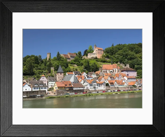 Framed Print : Burg Hirschhorn Castle, Hirschhorn am Neckar, Burgenstravue, Odenwald, Neckartal Valley, Hesse, Germany, Europe Framed Print : Burg Hirschhorn Castle, Hirschhorn am Neckar, Burgenstravue, Odenwald, Neckartal Valley, Hesse, Germany, Europe