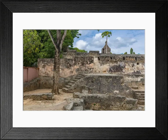 Framed Print : Fort Jesus, UNESCO World Heritage Site, Mombasa, Indian Ocean, Kenya, East Africa, Africa Framed Print : Fort Jesus, UNESCO World Heritage Site, Mombasa, Indian Ocean, Kenya, East Africa, Africa