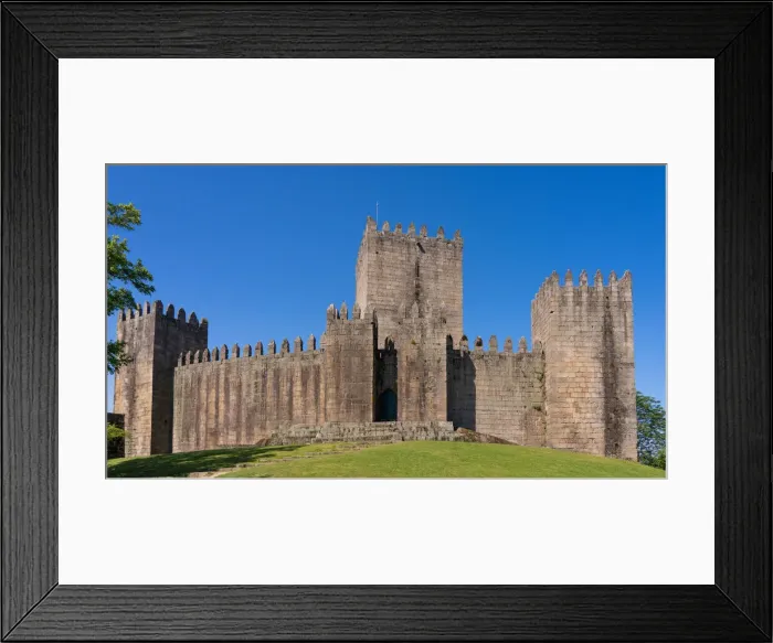 Framed Print : Guimaraes Castle, UNESCO World Heritage Site, Guimaraes, Norte, Portugal, Europe Framed Print : Guimaraes Castle, UNESCO World Heritage Site, Guimaraes, Norte, Portugal, Europe