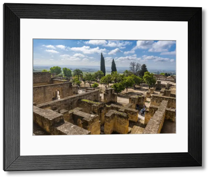 Framed Print : Madinat al-Zahra, UNESCO World Heritage Site, Cordoba, Andalucia, Spain, Europe