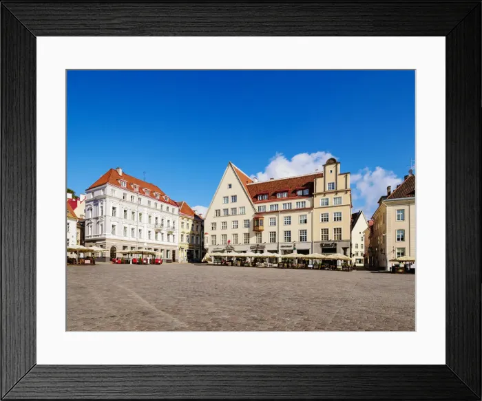 Framed Print : Raekoja plats, Old Town Market Square, UNESCO World Heritage Site, Tallinn, Estonia, Europe Framed Print : Raekoja plats, Old Town Market Square, UNESCO World Heritage Site, Tallinn, Estonia, Europe