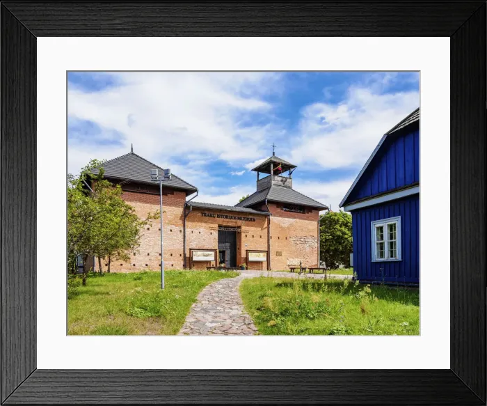 Framed Print : Trakai History Museum, Trakai, Lithuania, Europe Framed Print : Trakai History Museum, Trakai, Lithuania, Europe