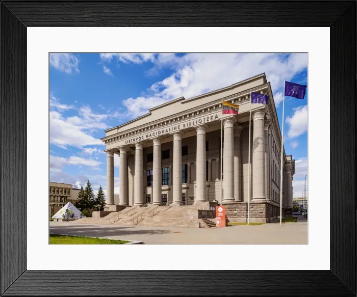 Framed Print : Martynas Mazvydas National Library of Lithuania, Vilnius, Lithuania, Europe Framed Print : Martynas Mazvydas National Library of Lithuania, Vilnius, Lithuania, Europe
