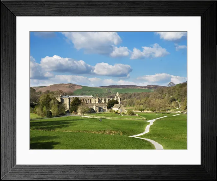 Framed Print : The ruins of the Augustinian Bolton Priory in the Wharfe valley at Bolton Abbey, North Yorkshire, England, United Kingdom, Europe Framed Print : The ruins of the Augustinian Bolton Priory in the Wharfe valley at Bolton Abbey, North Yorkshire, England, United Kingdom, Europe