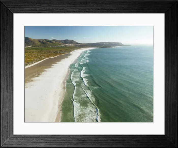 Framed Print : Noordhoek Beach, Cape Town, Western Cape, South Africa, Africa