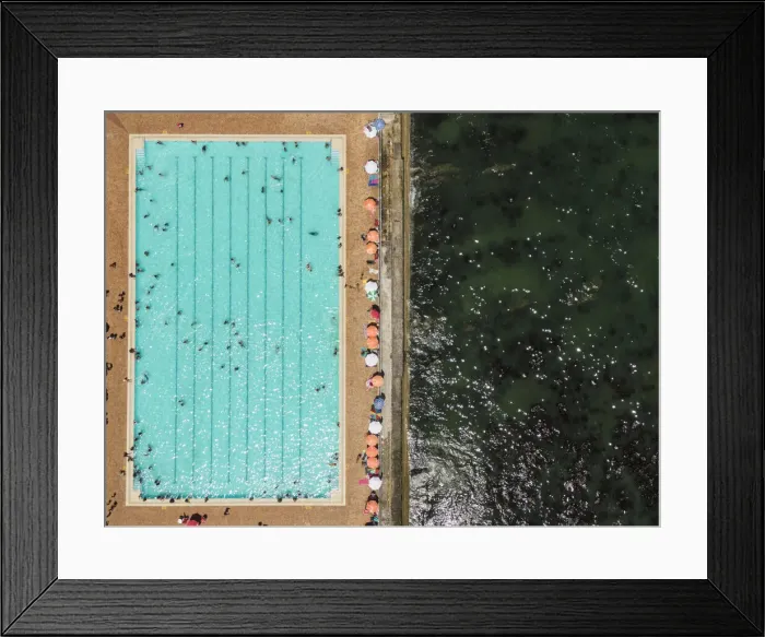 Framed Print : Aerial view of swimming pool, Sea Point, Cape Town, Western Cape, South Africa, Africa Framed Print : Aerial view of swimming pool, Sea Point, Cape Town, Western Cape, South Africa, Africa