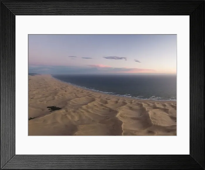 Framed Print : Aerial view of Sand Dunes at dusk, Addo Elephant National Park, Eastern Cape, South Africa, Africa Framed Print : Aerial view of Sand Dunes at dusk, Addo Elephant National Park, Eastern Cape, South Africa, Africa