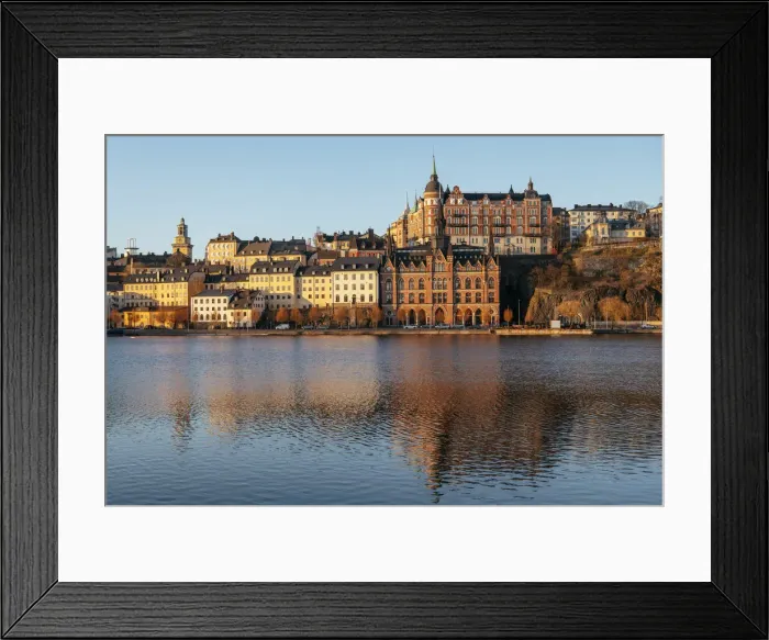 Framed Print : View towards Sodermalm, Stockholm, Sodermanland and Uppland, Sweden, Scandinavia, Europe Framed Print : View towards Sodermalm, Stockholm, Sodermanland and Uppland, Sweden, Scandinavia, Europe
