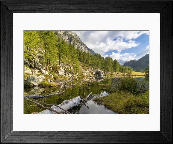 Framed Print : Lake of the Witches, Alpe Devero, Crampiolo, Dommodossola, Piedmont, Italy, Europe Framed Print : Lake of the Witches, Alpe Devero, Crampiolo, Dommodossola, Piedmont, Italy, Europe