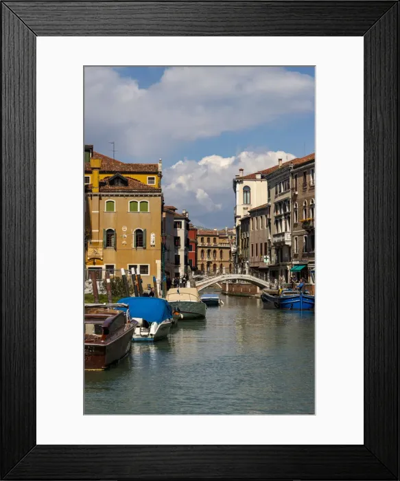 Framed Print : View of Rio San Trovaso with typical Venetian houses, Venice, UNESCO World Heritage Site, Veneto, Italy, Europe Framed Print : View of Rio San Trovaso with typical Venetian houses, Venice, UNESCO World Heritage Site, Veneto, Italy, Europe