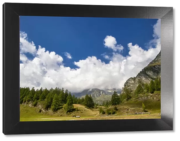Alpine landscape, Alpe Devero, Crampiolo, Dommodossola, Piedmont, Italy, Europe