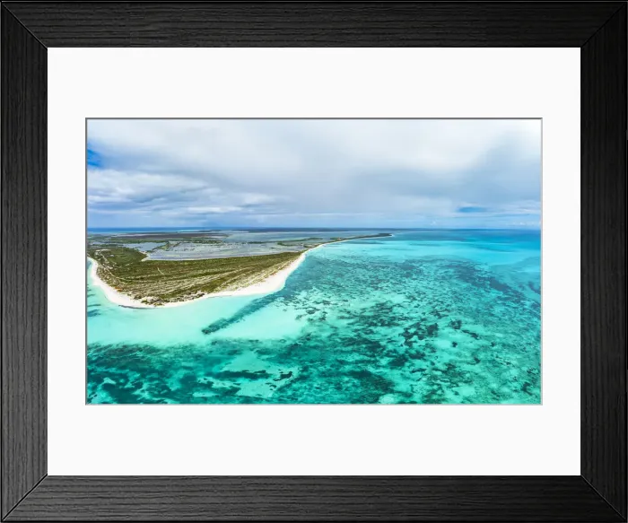 Framed Print : White sand of 11 Mile Beach set among a tropical lagoon and Caribbean Sea, aerial view, Barbuda, Antigua and Barbuda, West Indies, Caribbean, Central America Framed Print : White sand of 11 Mile Beach set among a tropical lagoon and Caribbean Sea, aerial view, Barbuda, Antigua and Barbuda, West Indies, Caribbean, Central America