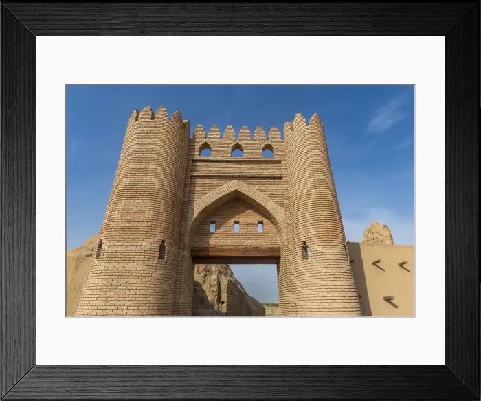 Framed Print : Entrance gate to the Sauran Ancient Settlement, Turkistan, Kazakhstan, Central Asia, Asia Framed Print : Entrance gate to the Sauran Ancient Settlement, Turkistan, Kazakhstan, Central Asia, Asia