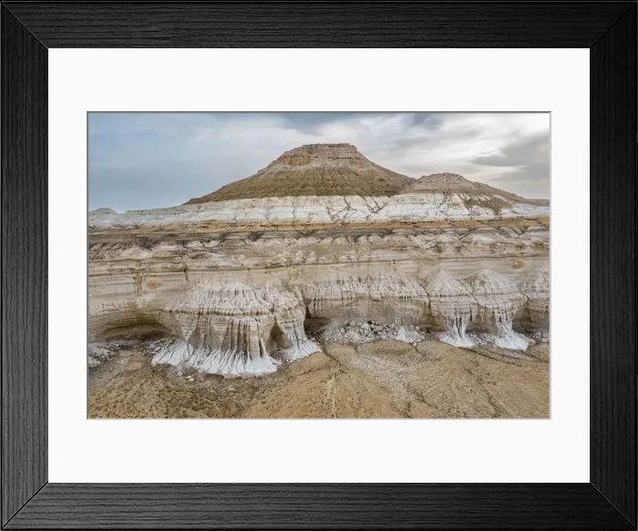 Framed Print : Aerial of Sor Tuzbair, a solonchak (salt marsh), Mangystau, Kazakhstan, Central Asia, Asia Framed Print : Aerial of Sor Tuzbair, a solonchak (salt marsh), Mangystau, Kazakhstan, Central Asia, Asia