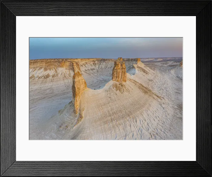 Framed Print : Sunrise over Bozzhira Canyon, Ustyurt plateau, Mangystau, Kazakhstan, Central Asia, Asia Framed Print : Sunrise over Bozzhira Canyon, Ustyurt plateau, Mangystau, Kazakhstan, Central Asia, Asia