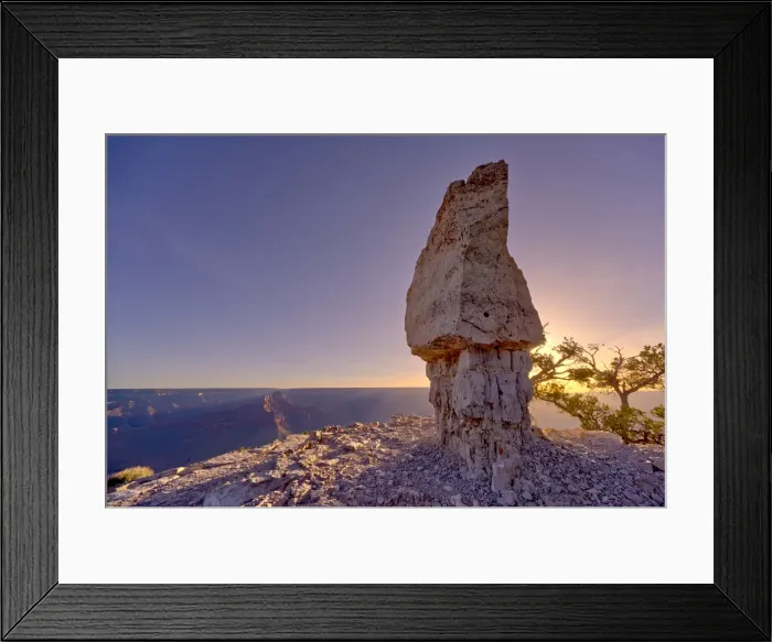 Framed Print : The famous Mushroom Rock at Shoshone Point at sunrise, Grand Canyon National Park, UNESCO World Heritage Site, Arizona, United States of America, North America Framed Print : The famous Mushroom Rock at Shoshone Point at sunrise, Grand Canyon National Park, UNESCO World Heritage Site, Arizona, United States of America, North America