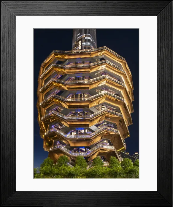 Framed Print : The Vessel at night, Hudson Yards, Manhattan, New York City, New York, United States of America, North America Framed Print : The Vessel at night, Hudson Yards, Manhattan, New York City, New York, United States of America, North America