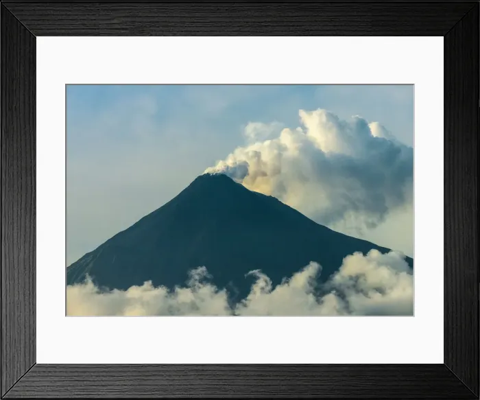 Framed Print : Smoking Karangetang, an active Pacific Ring of Fire volcano, Karangetang, Siau Island, Sangihe Archipelago, Sulawesi, Indonesia, Southeast Asia, Asia Framed Print : Smoking Karangetang, an active Pacific Ring of Fire volcano, Karangetang, Siau Island, Sangihe Archipelago, Sulawesi, Indonesia, Southeast Asia, Asia