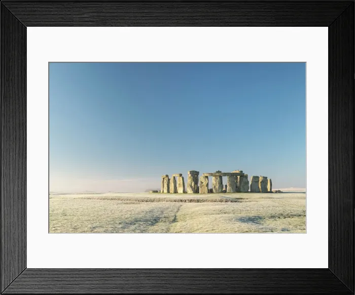 Framed Print : Stonehenge, UNESCO World Heritage Site, at dawn on a chilly frosty winter morning, Wiltshire, England, United Kingdom, Europe Framed Print : Stonehenge, UNESCO World Heritage Site, at dawn on a chilly frosty winter morning, Wiltshire, England, United Kingdom, Europe