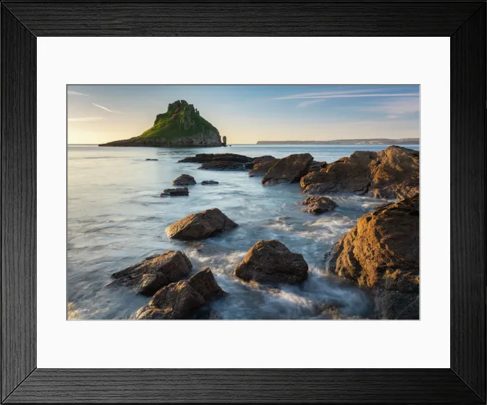 Framed Print : Thatcher Rock off the coast of Torquay, Devon, England, United Kingdom, Europe Framed Print : Thatcher Rock off the coast of Torquay, Devon, England, United Kingdom, Europe