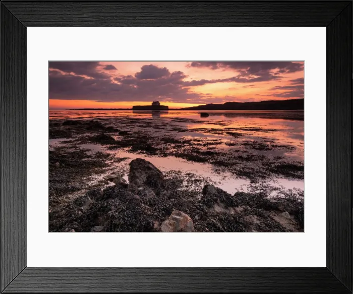 Framed Print : St. Cwyfans Church on the island of Cribinau at sunset, near Aberffraw, Anglesey, North Wales, United Kingdom, Europe Framed Print : St. Cwyfans Church on the island of Cribinau at sunset, near Aberffraw, Anglesey, North Wales, United Kingdom, Europe
