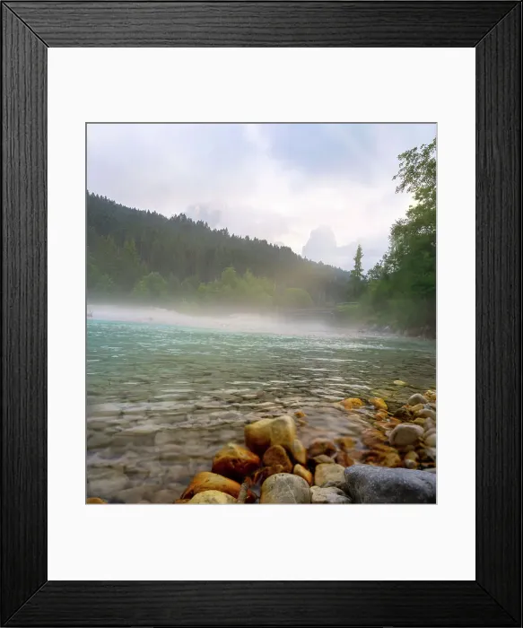 Framed Print : River Canali at sunrise, Canali Valley, Dolomites, Trentino, Italy, Europe Framed Print : River Canali at sunrise, Canali Valley, Dolomites, Trentino, Italy, Europe