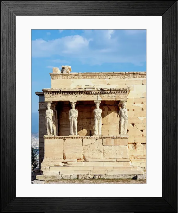 Framed Print : The Porch of the Maidens, Erechtheion, Acropolis, UNESCO World Heritage Site, Athens, Attica, Greece, Europe Framed Print : The Porch of the Maidens, Erechtheion, Acropolis, UNESCO World Heritage Site, Athens, Attica, Greece, Europe