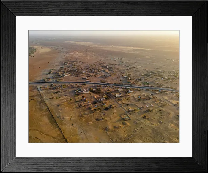Framed Print : A village near Kamour, Mauritania, Sahara Desert, West Africa, Africa Framed Print : A village near Kamour, Mauritania, Sahara Desert, West Africa, Africa