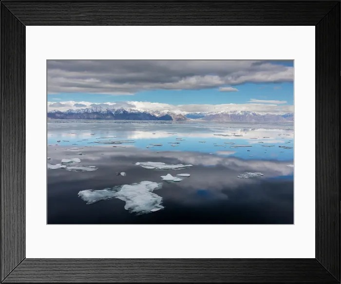 Framed Print : A view of the snow covered mountains surrounding Pond Inlet, Nunavut, Canada, North America Framed Print : A view of the snow covered mountains surrounding Pond Inlet, Nunavut, Canada, North America