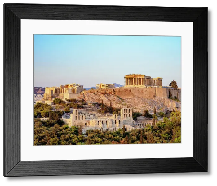 Framed Print : Acropolis at sunset, UNESCO World Heritage Site, Athens, Attica, Greece, Europe Framed Print : Acropolis at sunset, UNESCO World Heritage Site, Athens, Attica, Greece, Europe