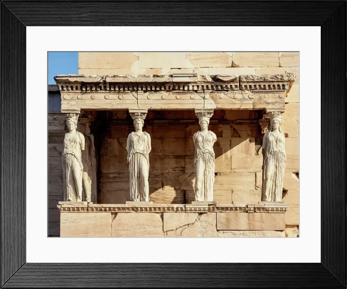 Framed Print : The Porch of the Maidens, Erechtheion, Acropolis, UNESCO World Heritage Site, Athens, Attica, Greece, Europe Framed Print : The Porch of the Maidens, Erechtheion, Acropolis, UNESCO World Heritage Site, Athens, Attica, Greece, Europe