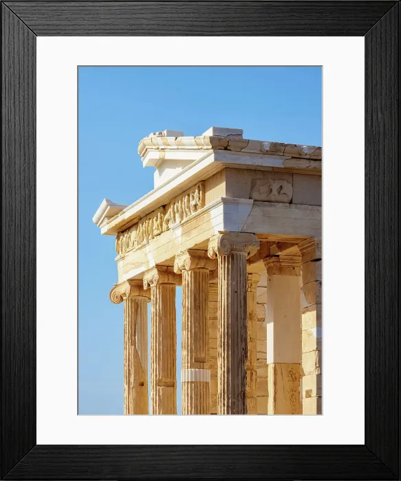 Framed Print : The Temple of Athena Nike, Acropolis, UNESCO World Heritage Site, Athens, Attica, Greece, Europe Framed Print : The Temple of Athena Nike, Acropolis, UNESCO World Heritage Site, Athens, Attica, Greece, Europe