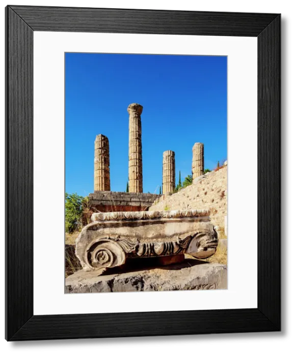 Framed Print : The Temple of Apollo, Delphi, UNESCO World Heritage Site, Phocis, Greece, Europe Framed Print : The Temple of Apollo, Delphi, UNESCO World Heritage Site, Phocis, Greece, Europe