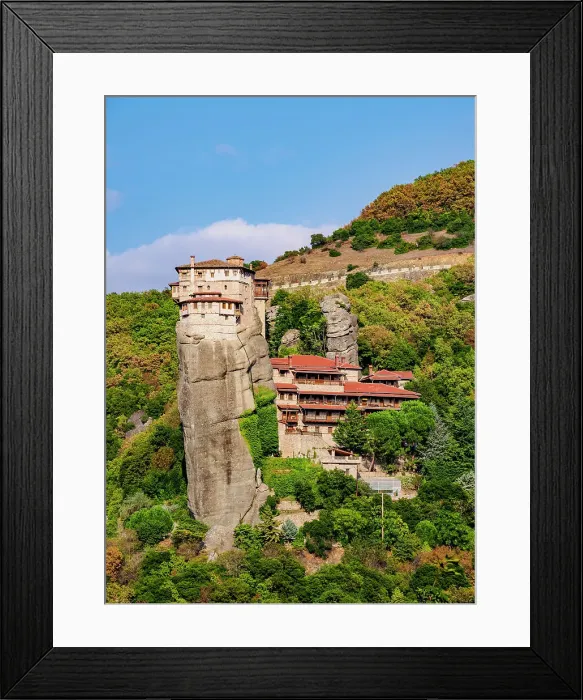 Framed Print : Monastery of Rousanou, Meteora, UNESCO World Heritage Site, Thessaly, Greece, Europe Framed Print : Monastery of Rousanou, Meteora, UNESCO World Heritage Site, Thessaly, Greece, Europe