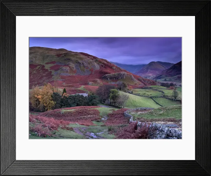 Framed Print : Martindale Church in autumn and distant The Nab, Martindale Common, Lake District National Park, UNESCO World Heritage Site, Cumbria, England, United Kingdom, Europe Framed Print : Martindale Church in autumn and distant The Nab, Martindale Common, Lake District National Park, UNESCO World Heritage Site, Cumbria, England, United Kingdom, Europe